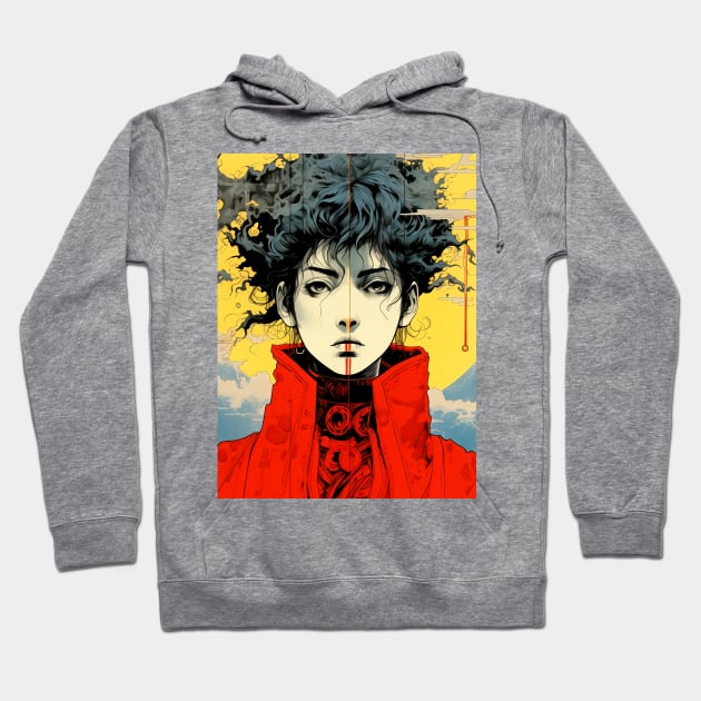 Androgynous Person: Celestial Ambiguity Hoodie by Puff Sumo